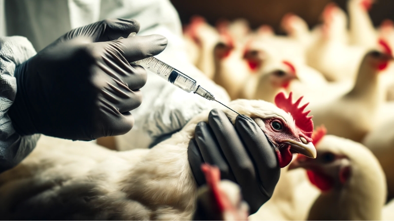 Biện pháp phòng ngừa khi gà bị tụ huyết trùng